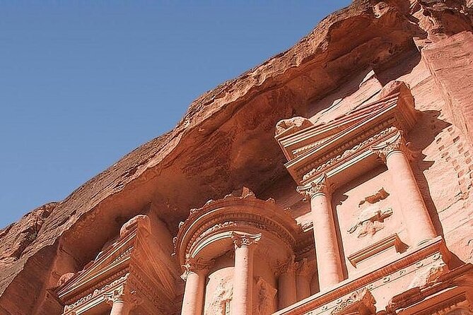 Petra Full-Day Private Tour from Amman or Airport - Qasr Al Bint and the Colonnaded Street: End Point, Then Options