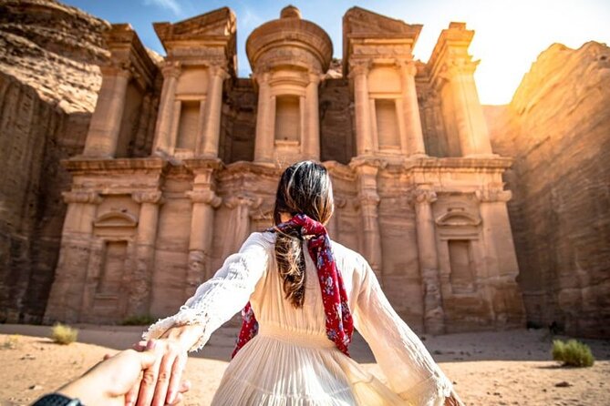 Petra & Wadi Rum 2-Day Journey of Round-Trip Transport from Amman - Wadi Rum at night: jeep tours, balloon rides, and stargazing options
