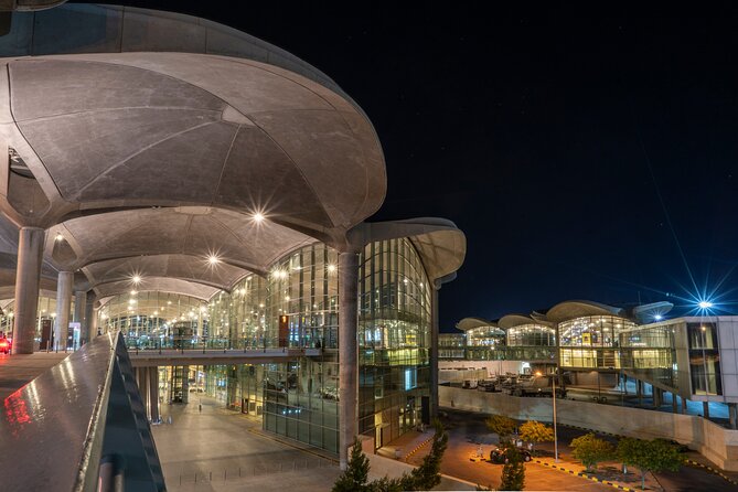 Private Departure Transfer: Petra Hotels to Amman Airport - Key highlights at a glance