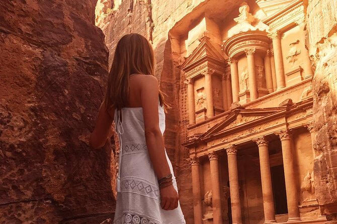 Private Full Day Tour from Amman to Petra City - The air-conditioned ride with Wi-Fi, water, and that power bank perk