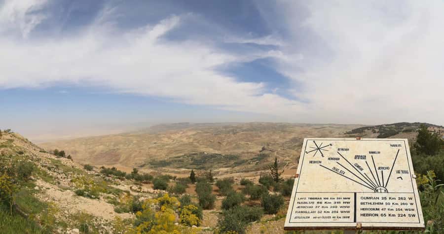 Private/group: Dead sea, Nebo , Madaba and baptism site tour - Madaba mosaics at St. George Church: the map that people keep pointing at