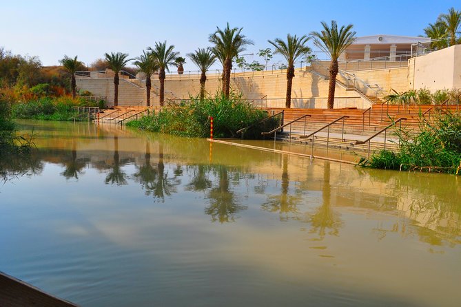 Private Tour Madaba, Mount Nebo, Bethany Baptism Site & Dead Sea from Amman - Dead Sea stop at the hotel beach: swim time, towel, and showers