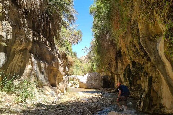 Wadi Hora and Wadi Bin Hammad Canyoning Adventure - The 30-minute entry hike into Wadi Hora