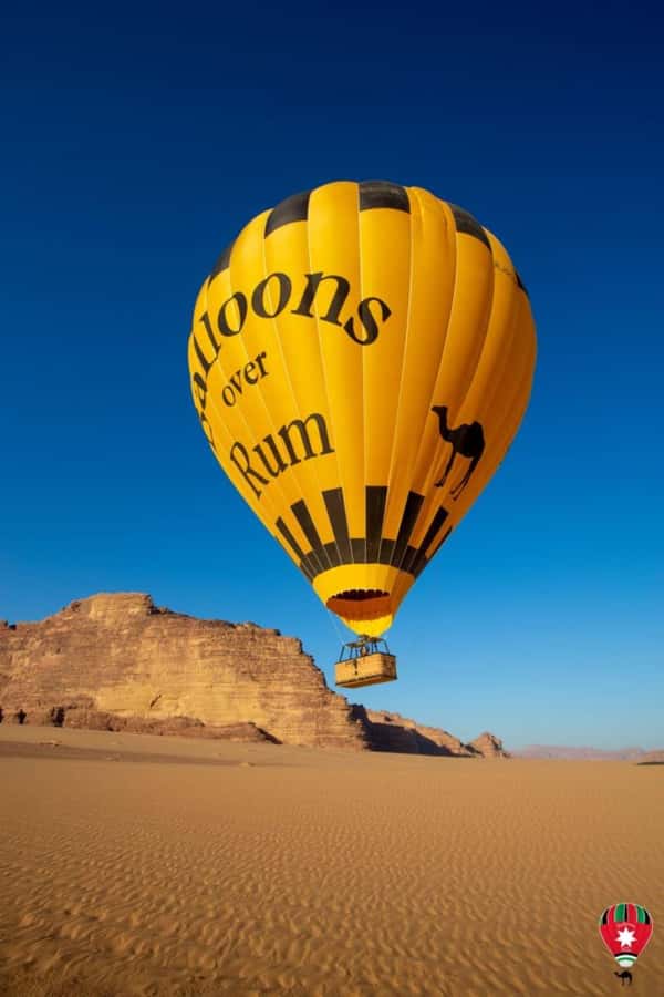 Wadi Rum: Balloons Over Rum - Up in the balloon: what you’ll actually see above Wadi Rum