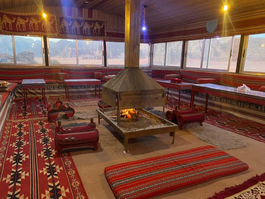 Wadi Rum: Bedouin Camp Stay,Full-Day Desert Tour with 3Meals - Zarb Dinner and the Camp Fire Rhythm