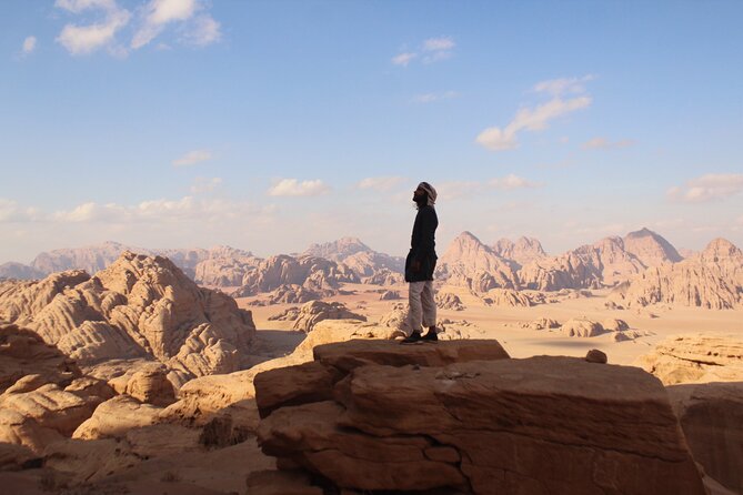 Wadi Rum Full Day Jeep Tour - Sand Dunes and the Big Open Views: Your Classic Wadi Rum Moment