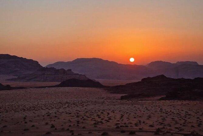 Wadi Rum Full Day Jeep Tour + Overnight in Bedouin Camp & Dinner - Red Sand at Al Ramal, plus the fun part of going down