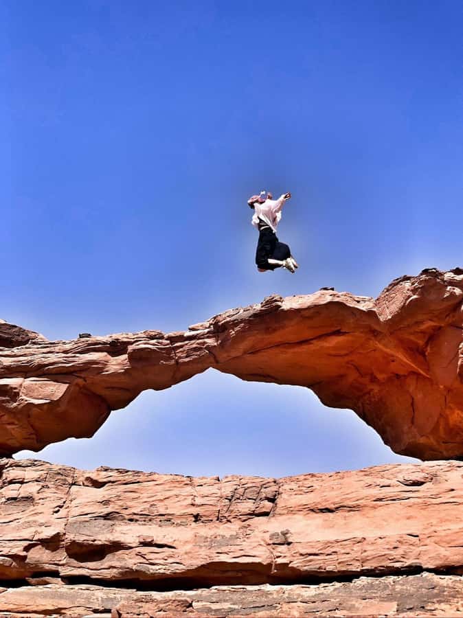 Wadi Rum Highlights: 4-Hour Jeep Tour - Morning or Sunset. - Little Bridge: A Small Moment With Good View Payoff