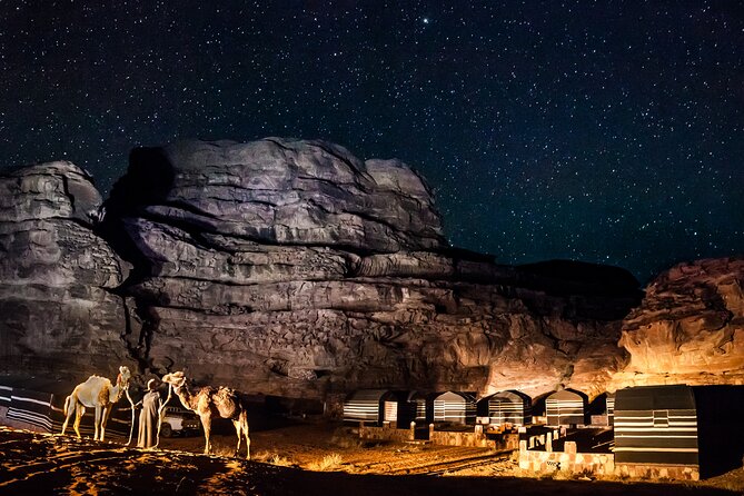 Wadi Rum Jeep Tour & Camp; Overnight - Morning breakfast and back to the village